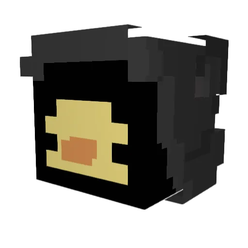 G0LDALTS_LUsZMa Minecraft avatar head, 3D render