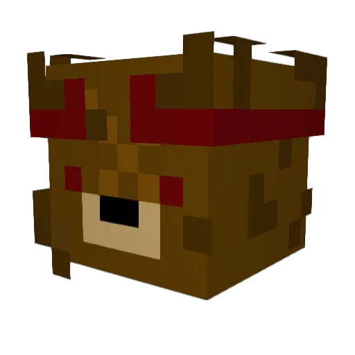 G0LDENxGREATAPE Minecraft avatar head, 3D render