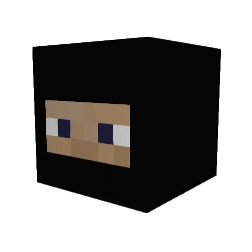 G0SKY Minecraft avatar head, 3D render