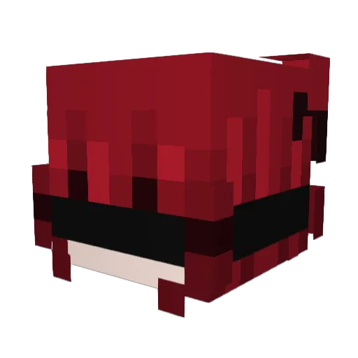 G0WEX Minecraft avatar head, 3D render