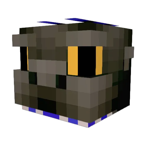 G0jir42014 Minecraft avatar head, 3D render