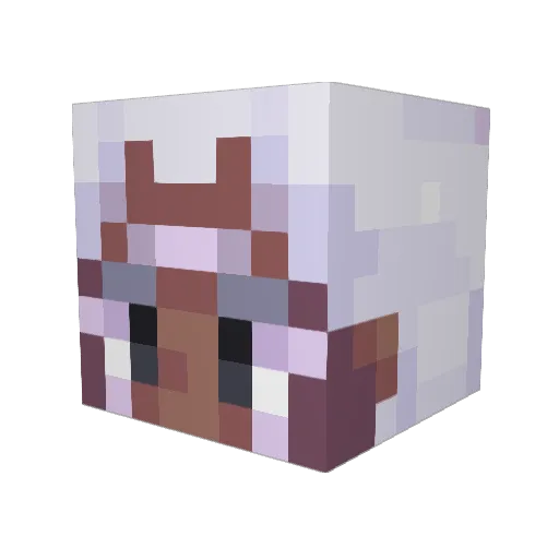 G0lden_W1nd Minecraft avatar head, 3D render
