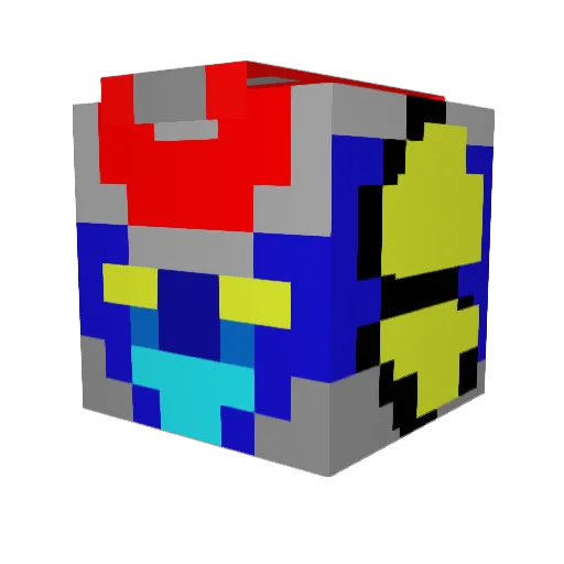 G0ldor4c Minecraft avatar head, 3D render