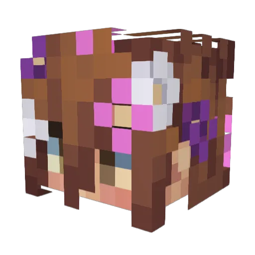 G0rutoGamer Minecraft avatar head, 3D render