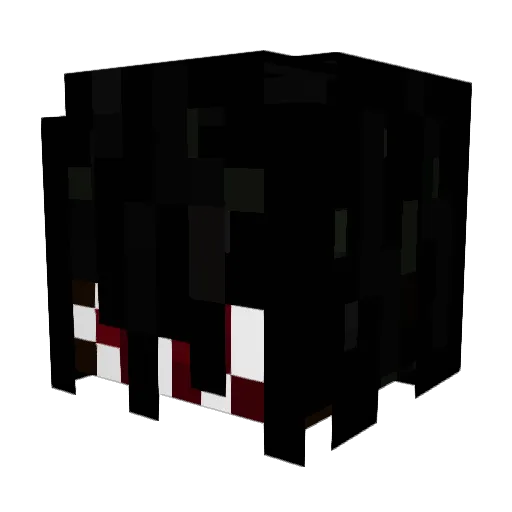 G1IG Minecraft avatar head, 3D render