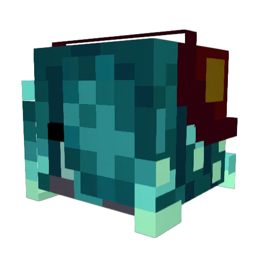 G1ggl3Z Minecraft avatar head, 3D render