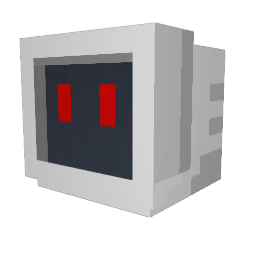 G1jojo Minecraft avatar head, 3D render