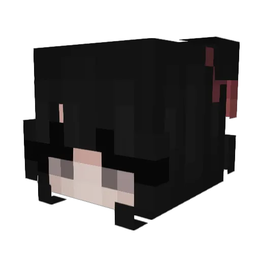 G2_Letritas Minecraft avatar head, 3D render