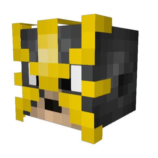 G30rgemanz Minecraft avatar head, 3D render