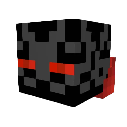 G3AR_40 Minecraft avatar head, 3D render