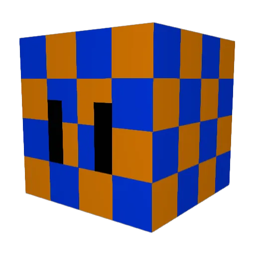 G3Hs Minecraft avatar head, 3D render
