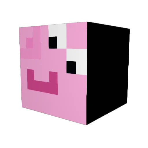 G3N3R4L058 Minecraft avatar head, 3D render