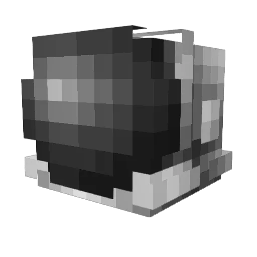 G3RkEN Minecraft avatar head, 3D render