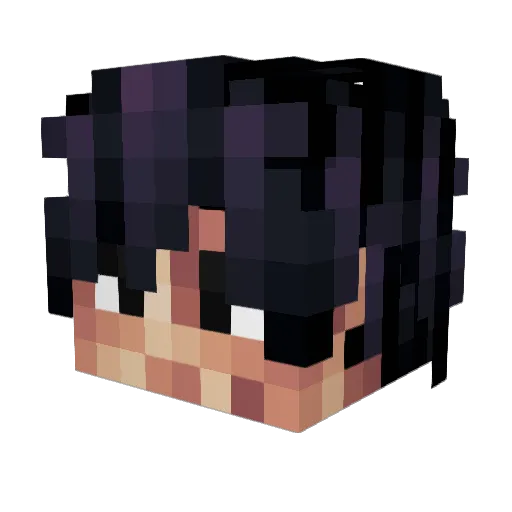 G3TIM3732 Minecraft avatar head, 3D render