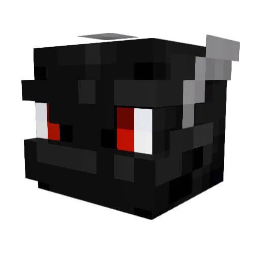 G3_0 Minecraft avatar head, 3D render