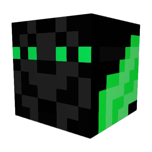 G3ckarb0r Minecraft avatar head, 3D render