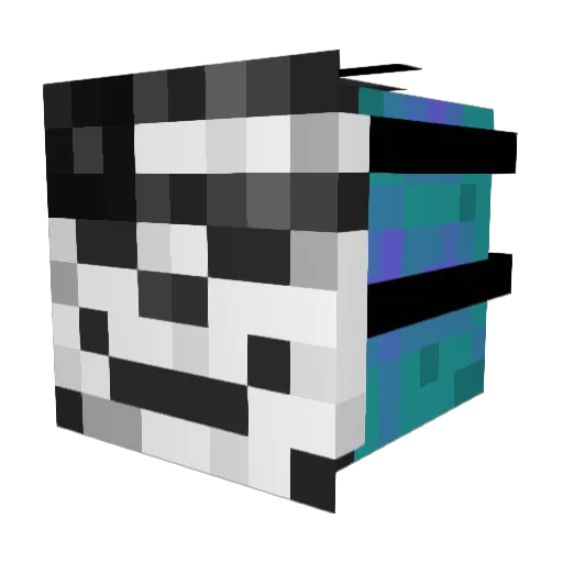 G3eilo Minecraft avatar head, 3D render