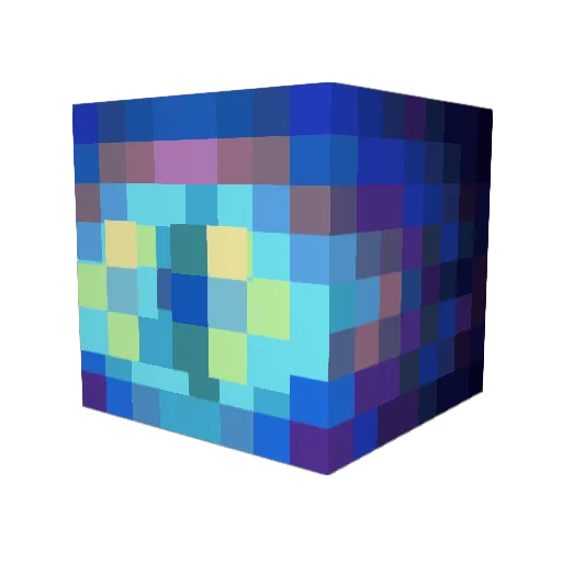 G3neraalo Minecraft avatar head, 3D render