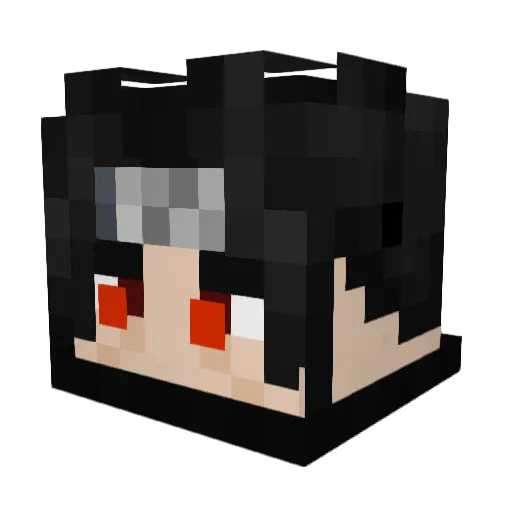 G3rbo Minecraft avatar head, 3D render