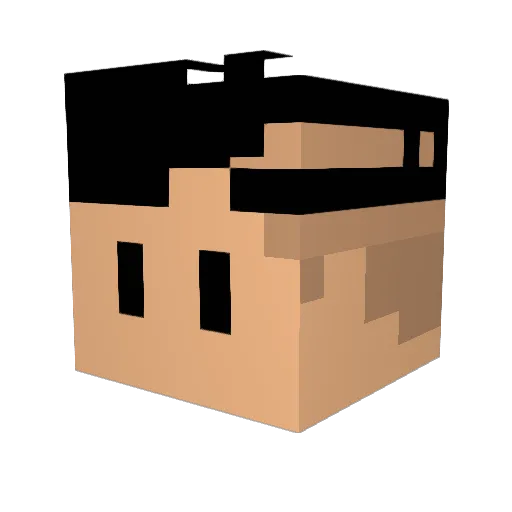 G3rrard Minecraft avatar head, 3D render