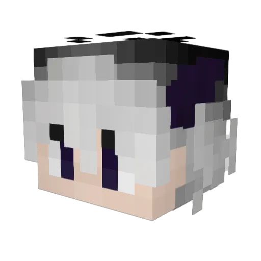 G4SPAR_ Minecraft avatar head, 3D render