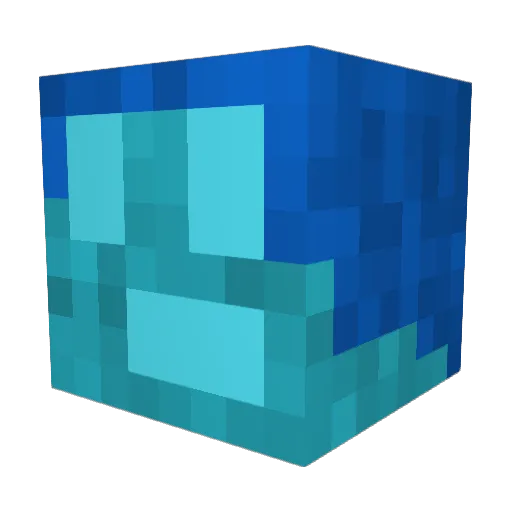 G4l1ck Minecraft avatar head, 3D render