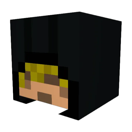 G4sparin Minecraft avatar head, 3D render
