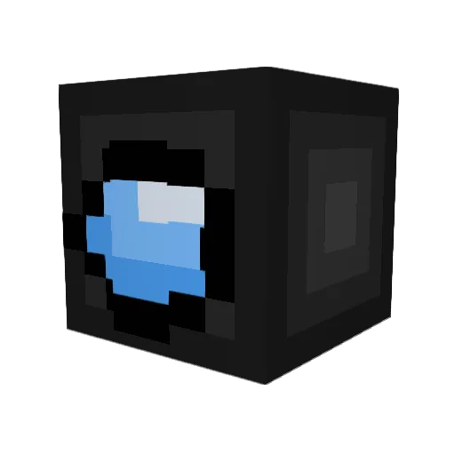 G5S Minecraft avatar head, 3D render