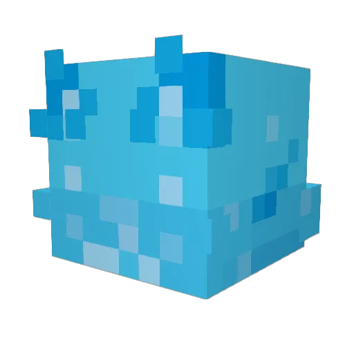 G9MR Minecraft avatar head, 3D render