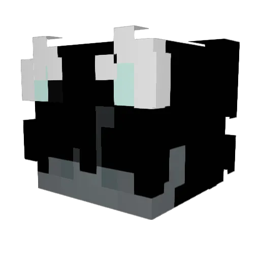 GABRIELX4 Minecraft avatar head, 3D render
