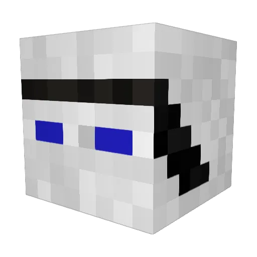GAGRO1993 Minecraft avatar head, 3D render
