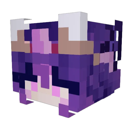 GAKLION Minecraft avatar head, 3D render