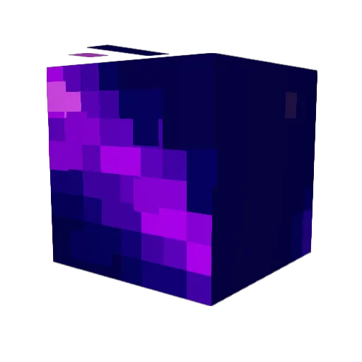 GALAXY_248 Minecraft avatar head, 3D render
