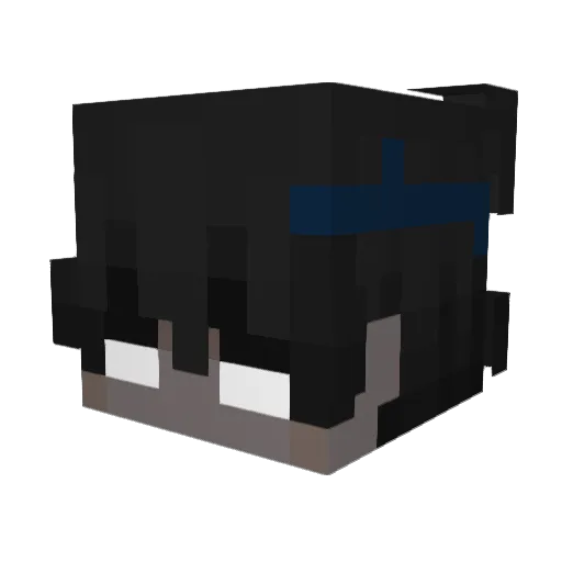 GAMBIT56 Minecraft avatar head, 3D render