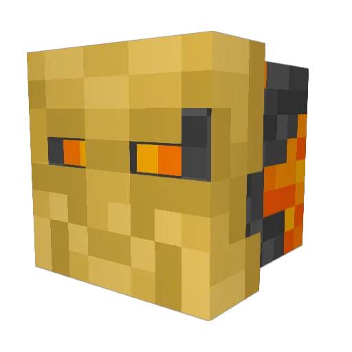 GAMECHAP2013 Minecraft avatar head, 3D render