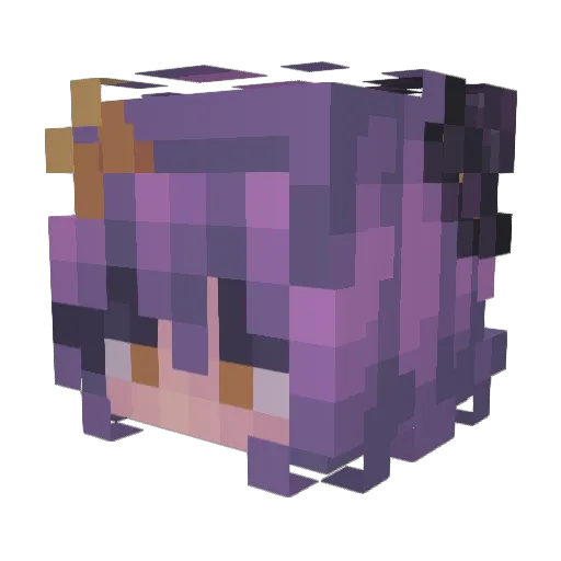 GAMERMAN18 Minecraft avatar head, 3D render