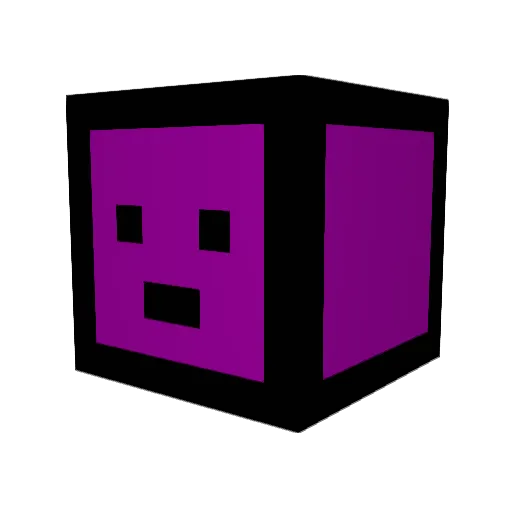 GAMERR Minecraft avatar head, 3D render