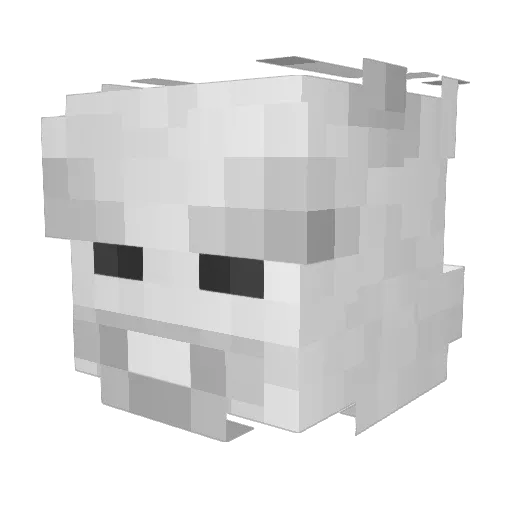 GANGMEMBER011 Minecraft avatar head, 3D render