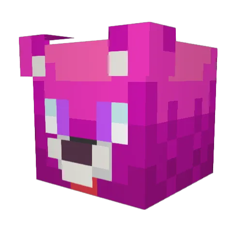 GANGMEMBERLOTSO Minecraft avatar head, 3D render