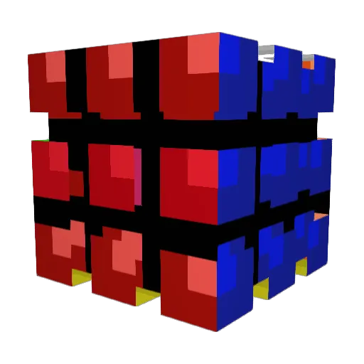 GANMAN356 Minecraft avatar head, 3D render