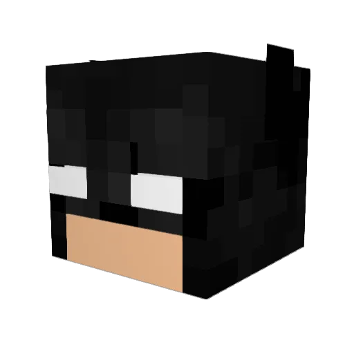 GARGOLAA Minecraft avatar head, 3D render