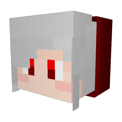 GARY_911 Minecraft avatar head, 3D render