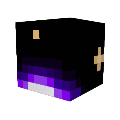 GATORKING02 Minecraft avatar head, 3D render