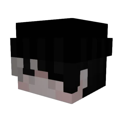 GBP_ Minecraft avatar head, 3D render