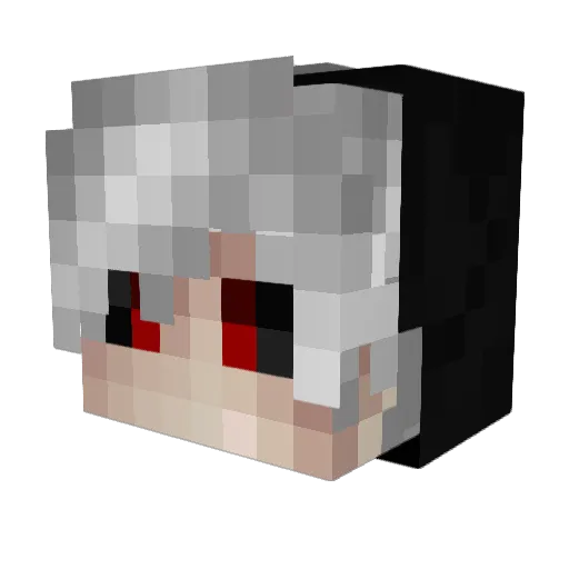 GBradacz Minecraft avatar head, 3D render