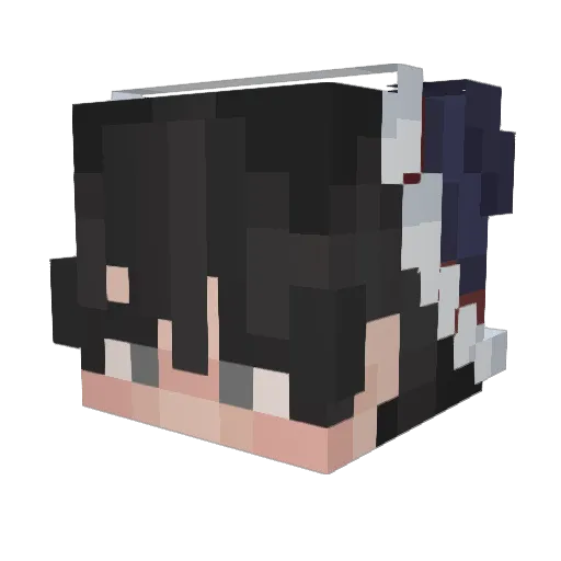 GC2005 Minecraft avatar head, 3D render