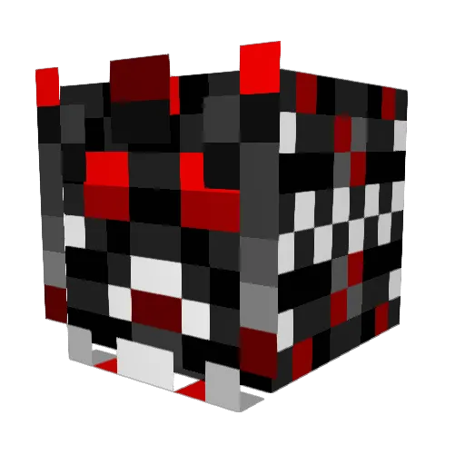 GC_Emonpakman Minecraft avatar head, 3D render