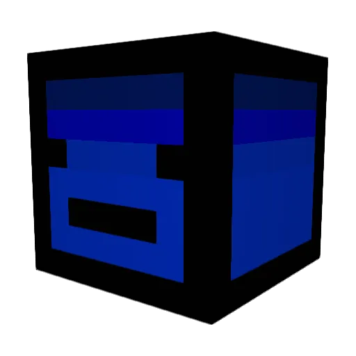GDBozo Minecraft avatar head, 3D render