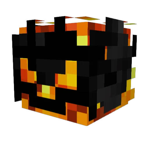 GDK_off Minecraft avatar head, 3D render