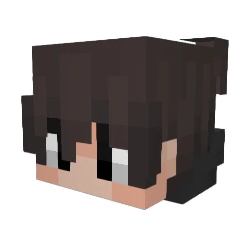 GEKKIES Minecraft avatar head, 3D render